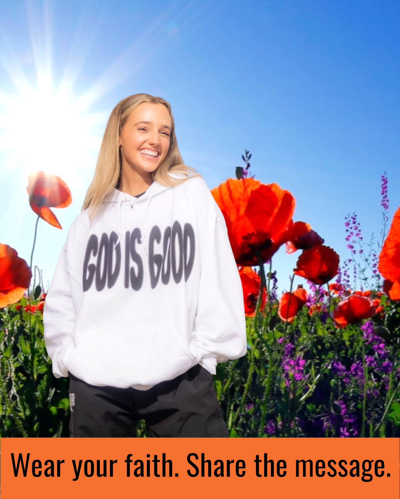 God Is Good Hoodie – A Reminder You Can Wear