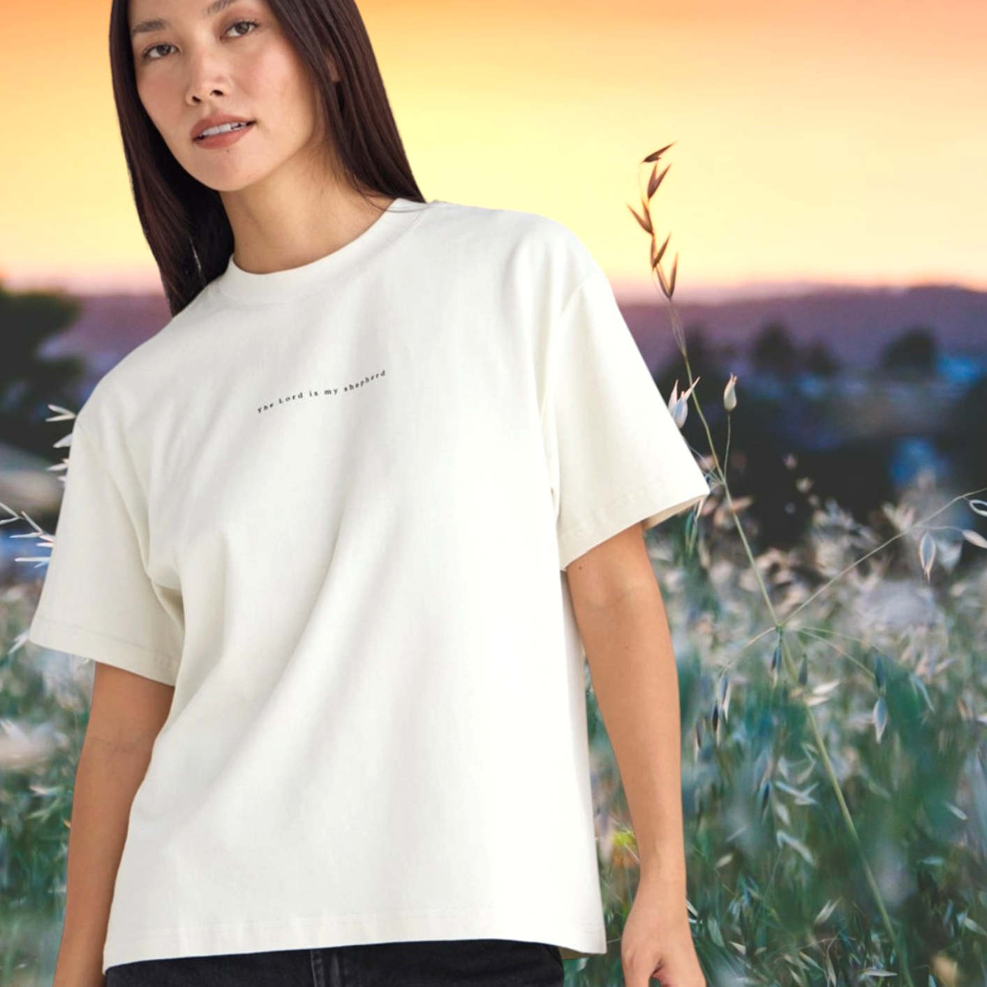 Elevated Faith Psalm 23 Christian T-Shirt | Unisex Tee