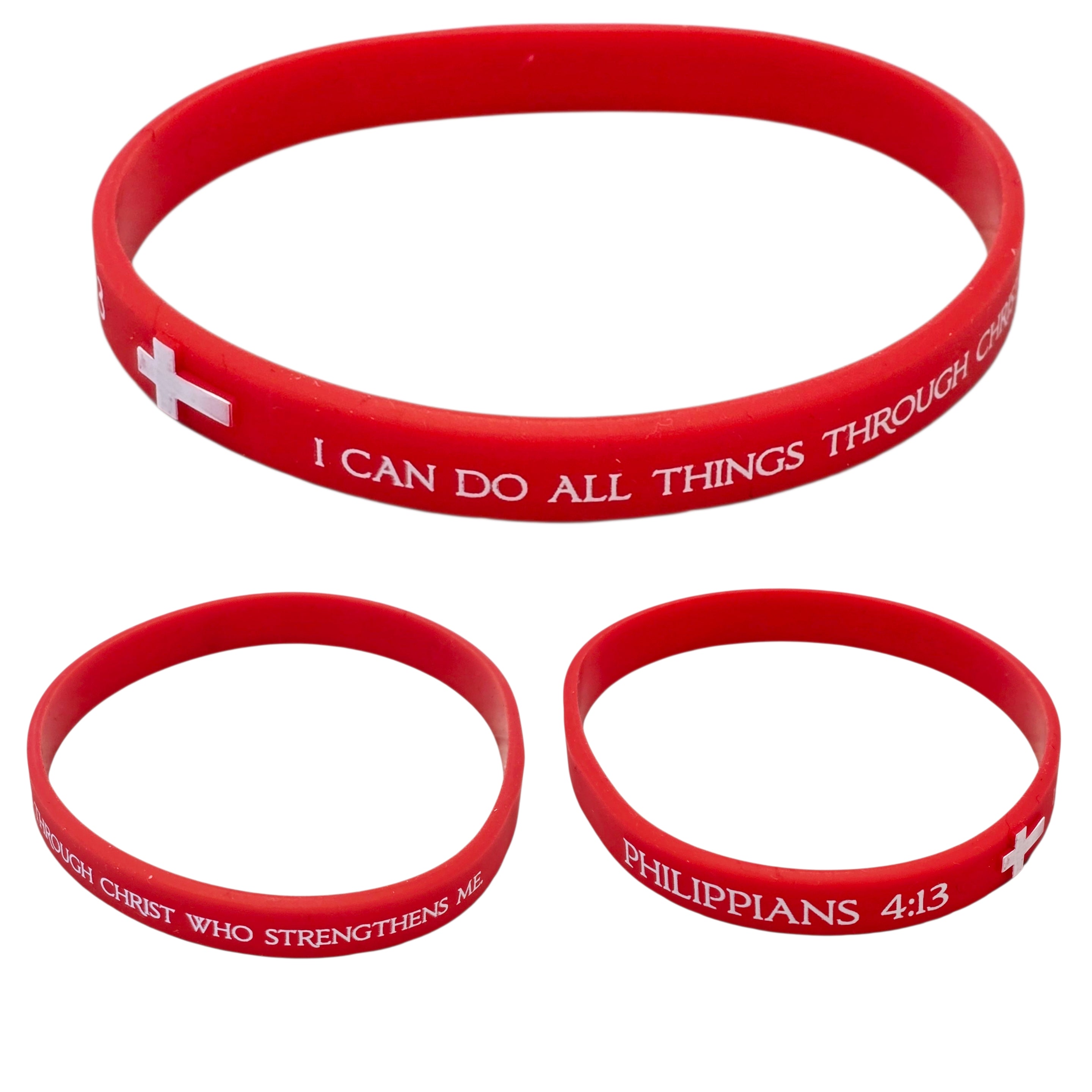 Christian Bible Verse Silicone Wristbands | Scripture Faith Bracelets – Unisex Christian Jewelry