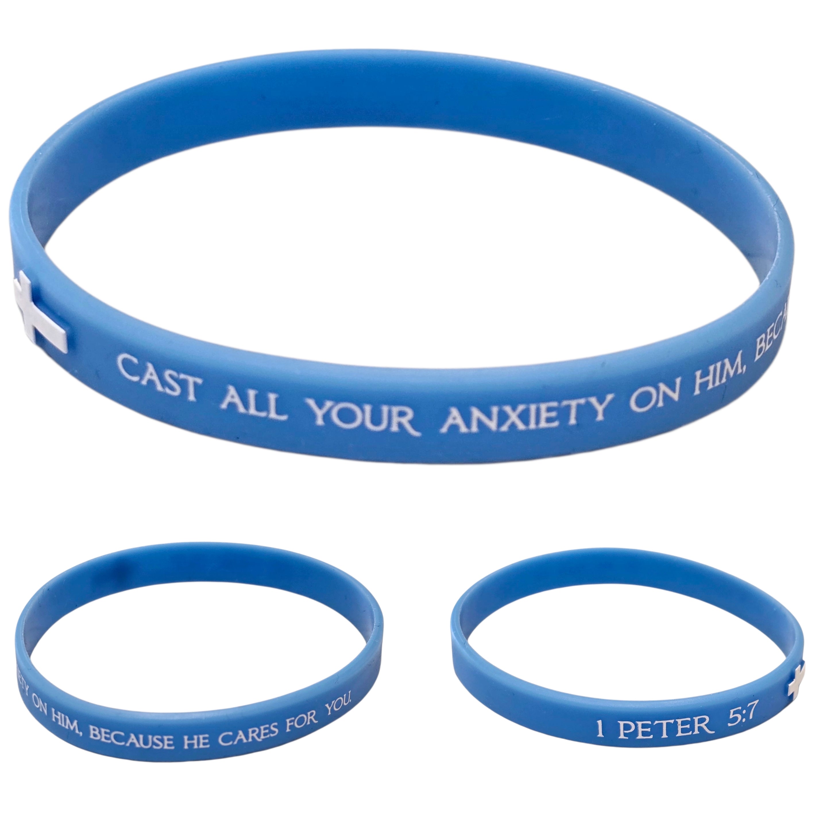 Christian Bible Verse Silicone Wristbands | Scripture Faith Bracelets – Unisex Christian Jewelry