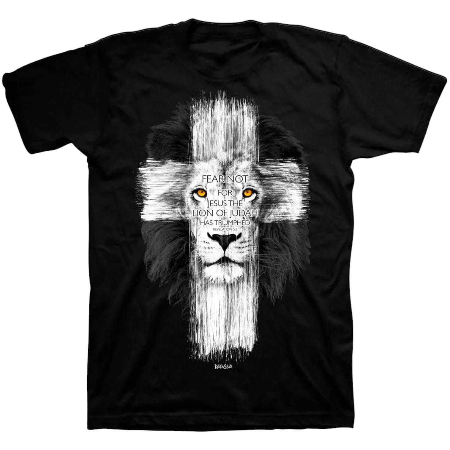 Lion Cross Adult Unisex T-Shirt - APT1496