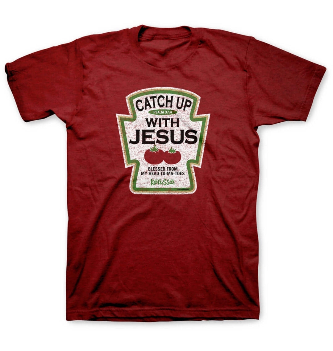 Catch Up Adult Unisex Short Sleeve T-Shirt - APT2038