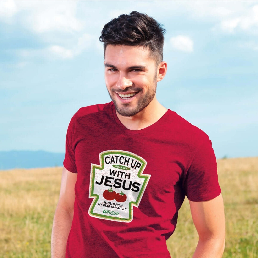 Catch Up Adult Unisex Short Sleeve T-Shirt - APT2038