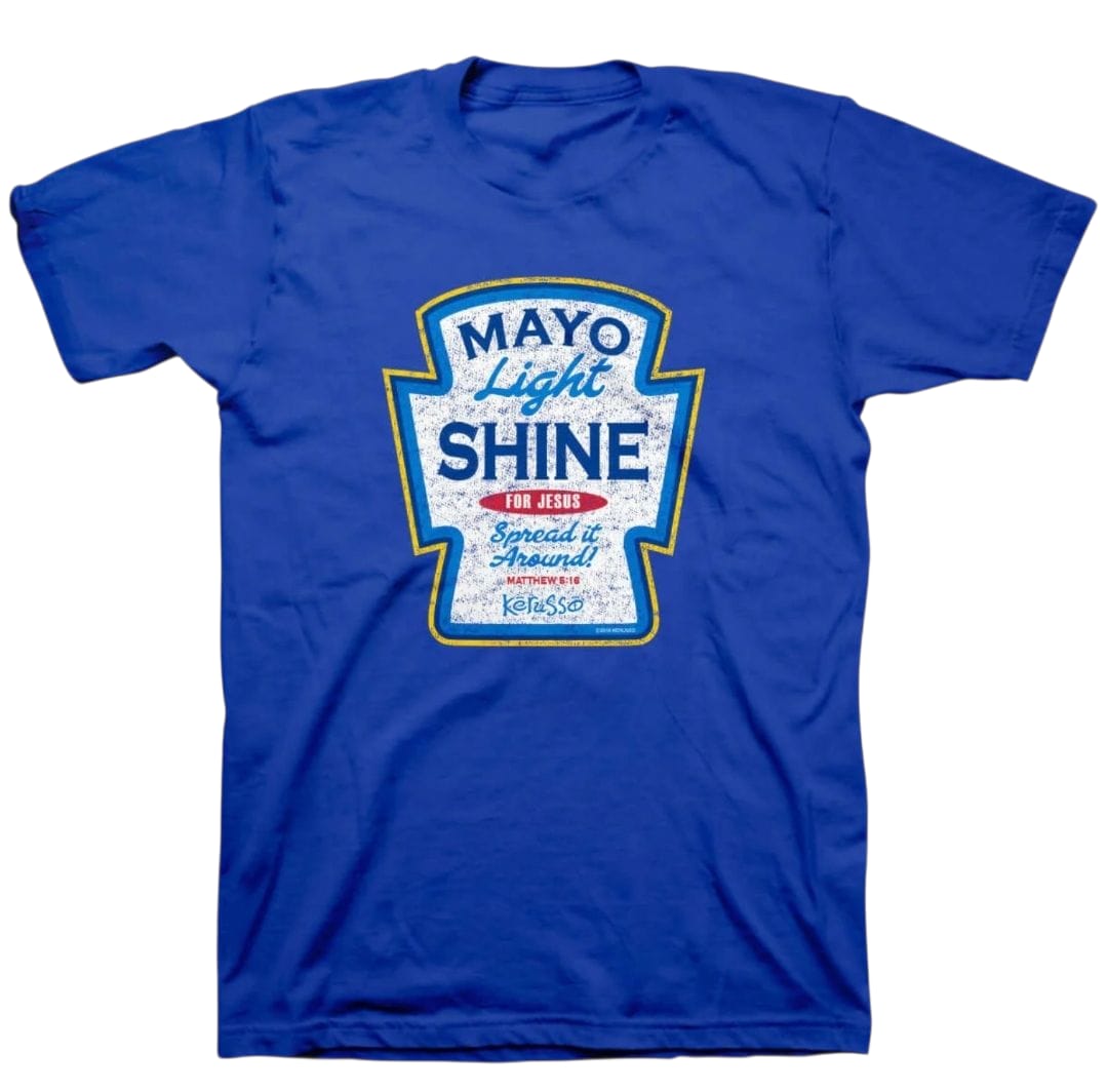 Mayo Light Shine Adult Unisex Short Sleeve T-Shirt - APT2989