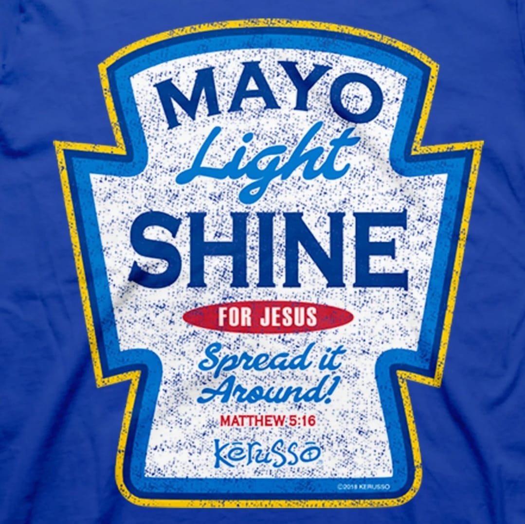 Mayo Light Shine Adult Unisex Short Sleeve T-Shirt - APT2989