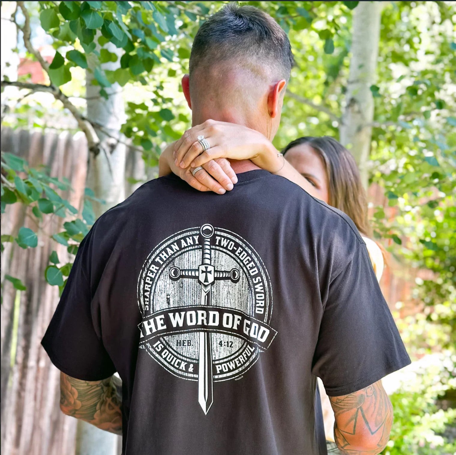 Word Sword Adult Unisex Short Sleeve T-Shirt - APT4545