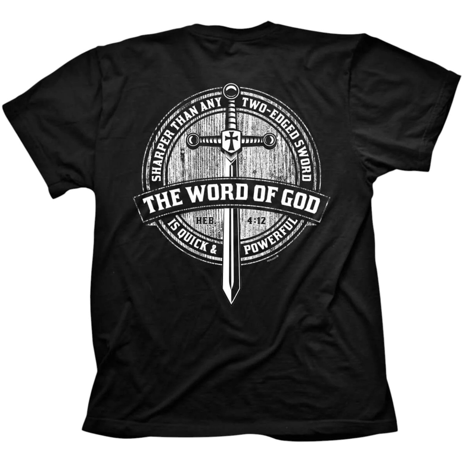 Word Sword Adult Unisex Short Sleeve T-Shirt - APT4545