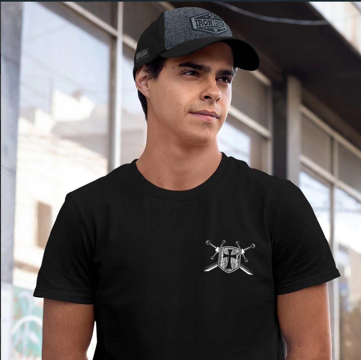 Word Sword Adult Unisex Short Sleeve T-Shirt - APT4545