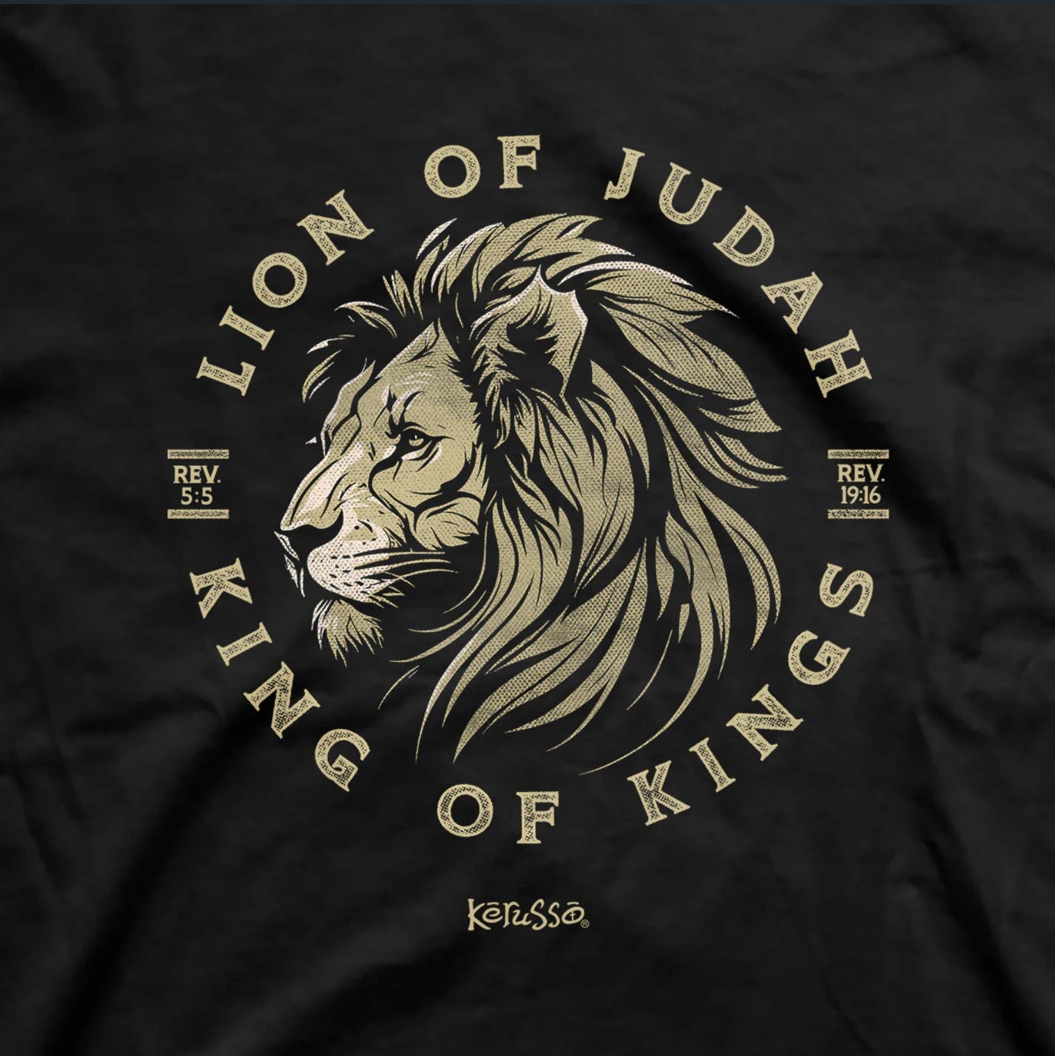 Lion Of Judah King Of Kings Adult Unisex Short Sleeve T-Shirt - APT4678