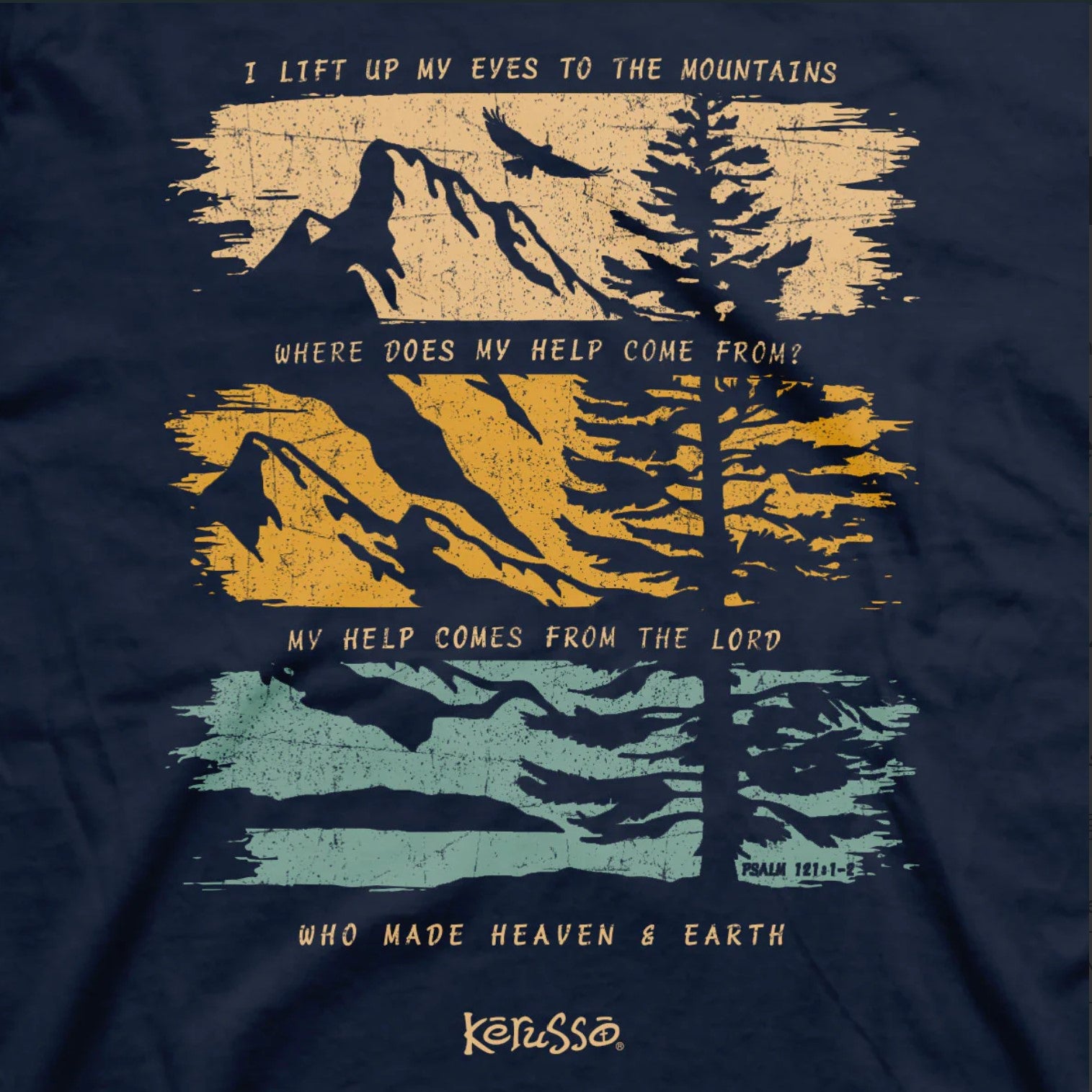 Lift My Eyes Up Adult Unisex T-Shirt - APT4817