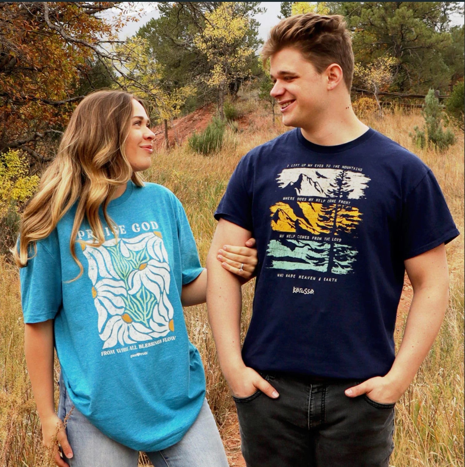 Lift My Eyes Up Adult Unisex T-Shirt - APT4817