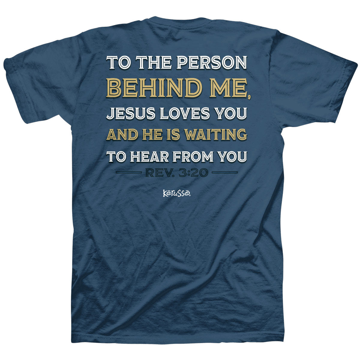 The Person Behind Me Adult Unisex Short Sleeve T-Shirt - APT5004