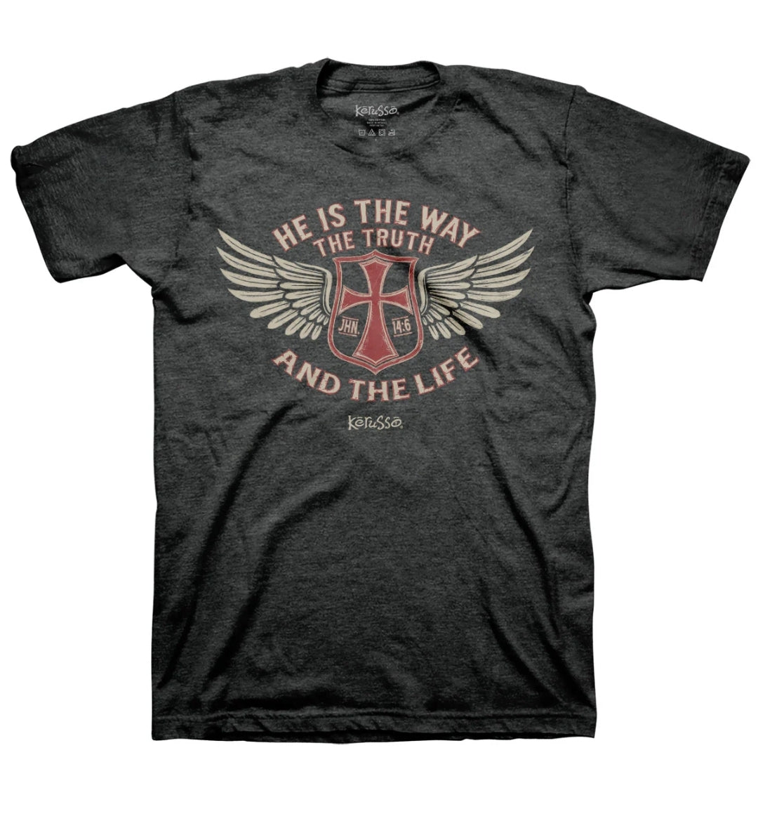 Wings Adult Unisex Short Sleeve T-Shirt - APT5005