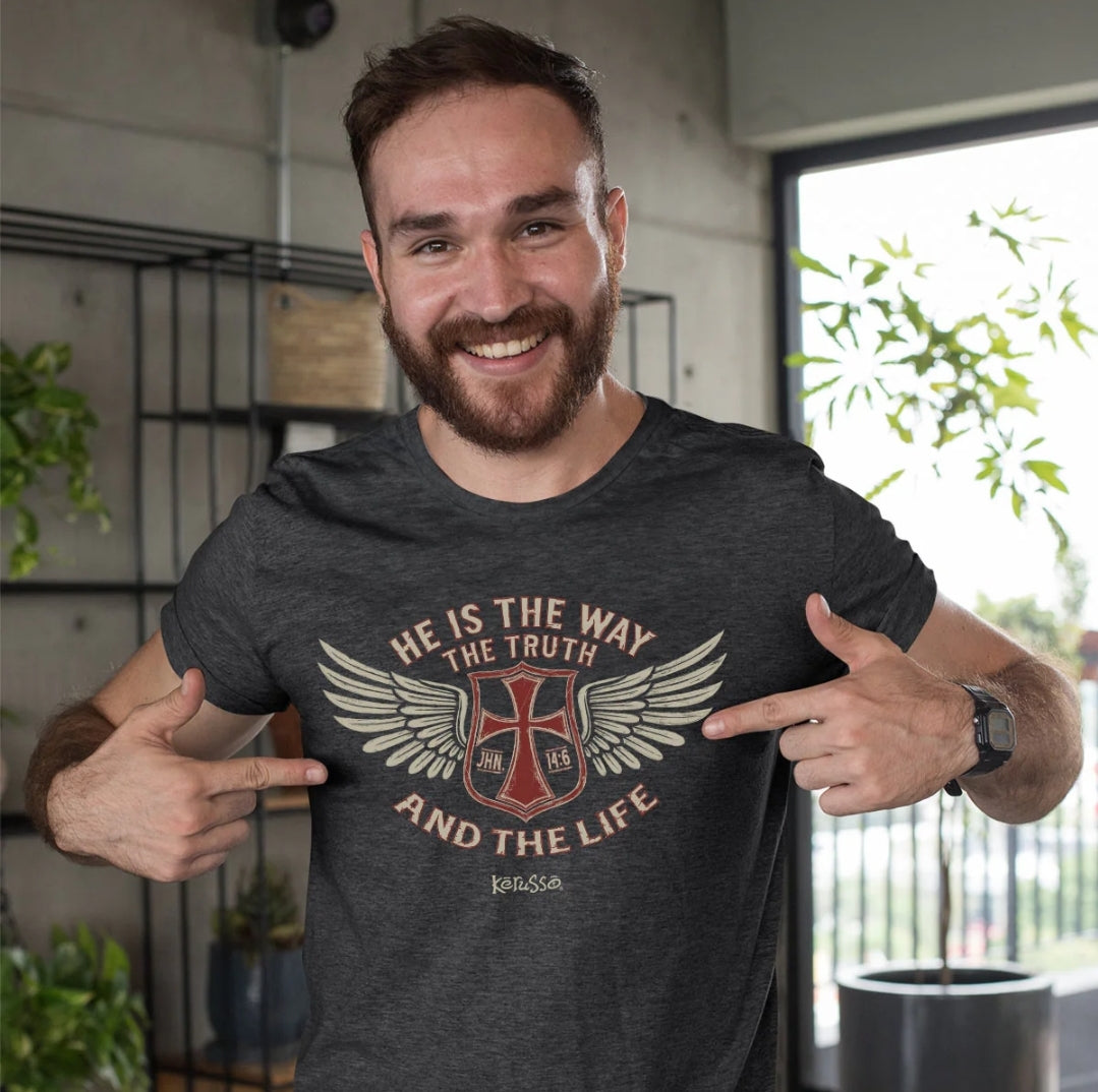 Wings Adult Unisex Short Sleeve T-Shirt - APT5005
