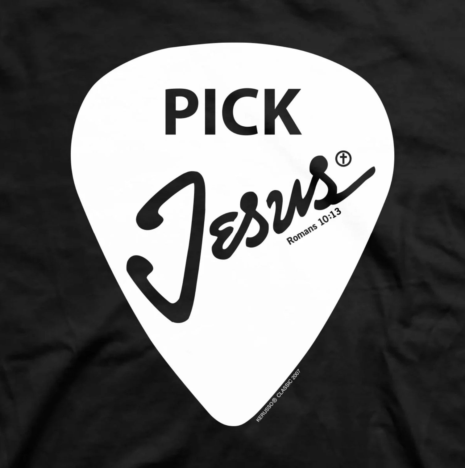 Pick Jesus Adult Unisex Short Sleeve T-Shirt - APT5017