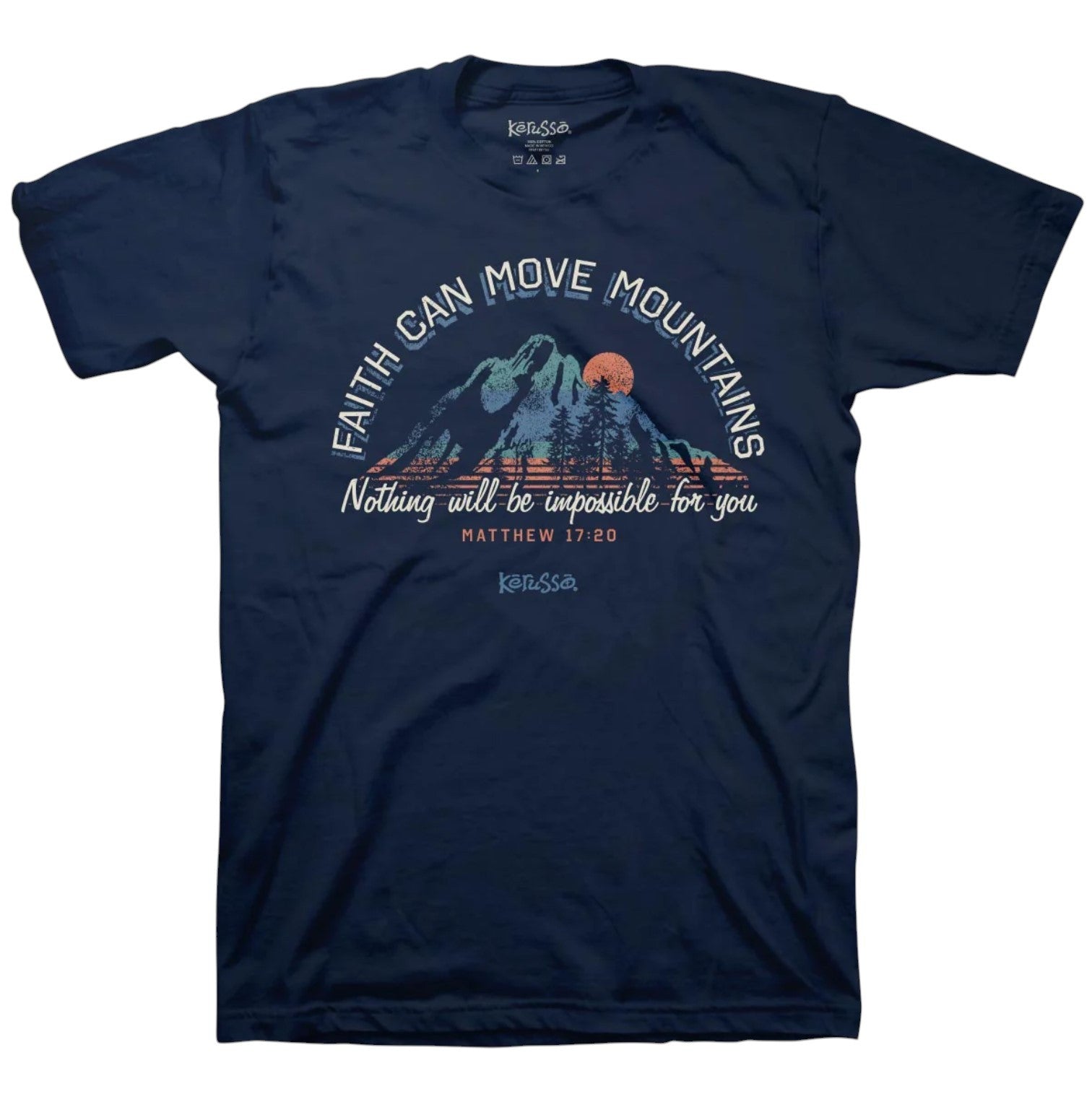 Move Mountains Adult Unisex Short Sleeve T-Shirt - APT5168