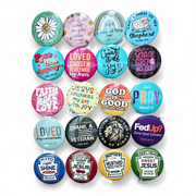 1.5" Inspirational Pinback Buttons Assortment - BTTN116