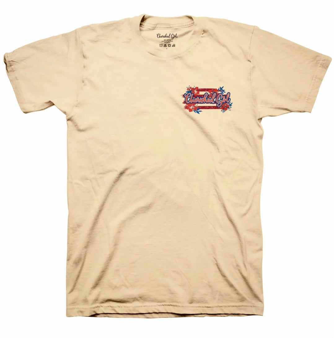 Americana Boots Adult Womens Short Sleeve T-Shirt - CGA5031