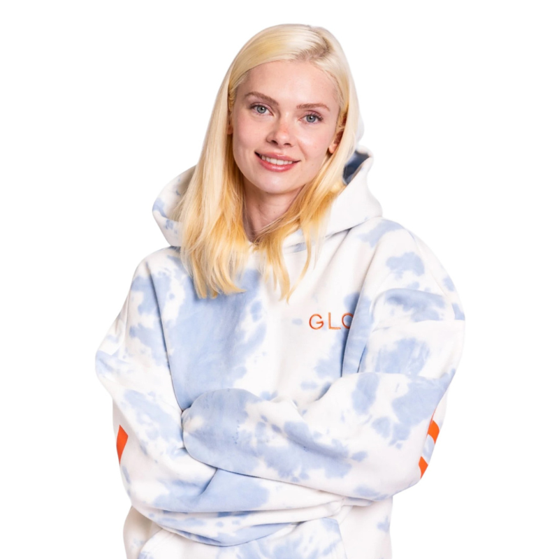 🔥 God’s Love Overcomes Hoodie – CHOSEN - Blue Cloud | Viral Faith-Based Streetwear
