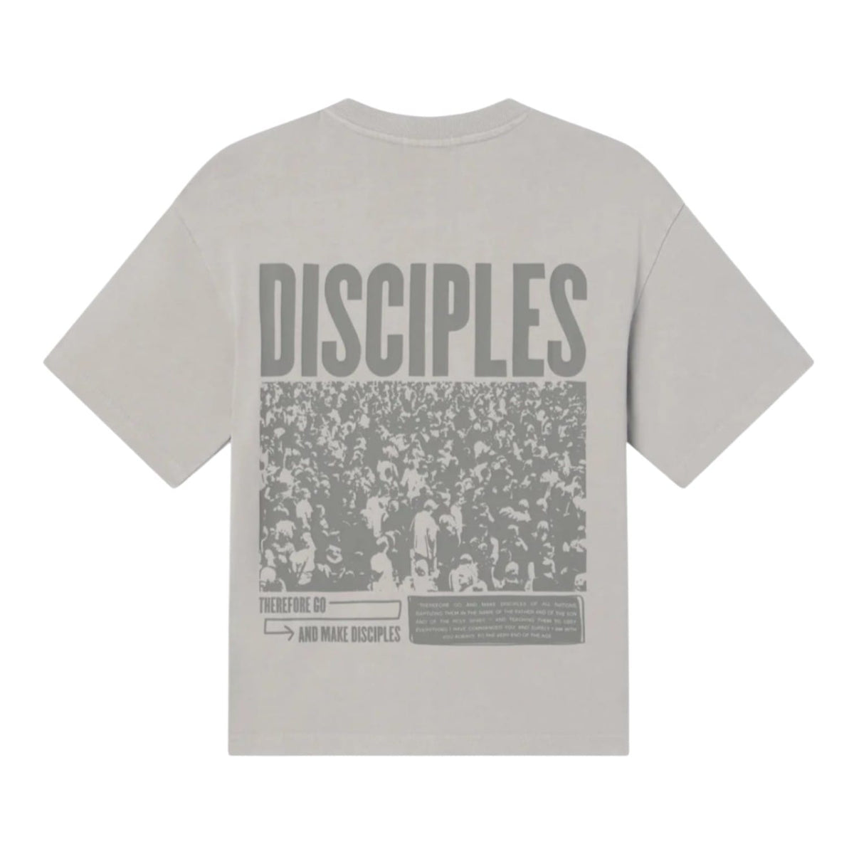 Elevated Faith Disciples Christian T-Shirt | Unisex Tee Chateau Grey