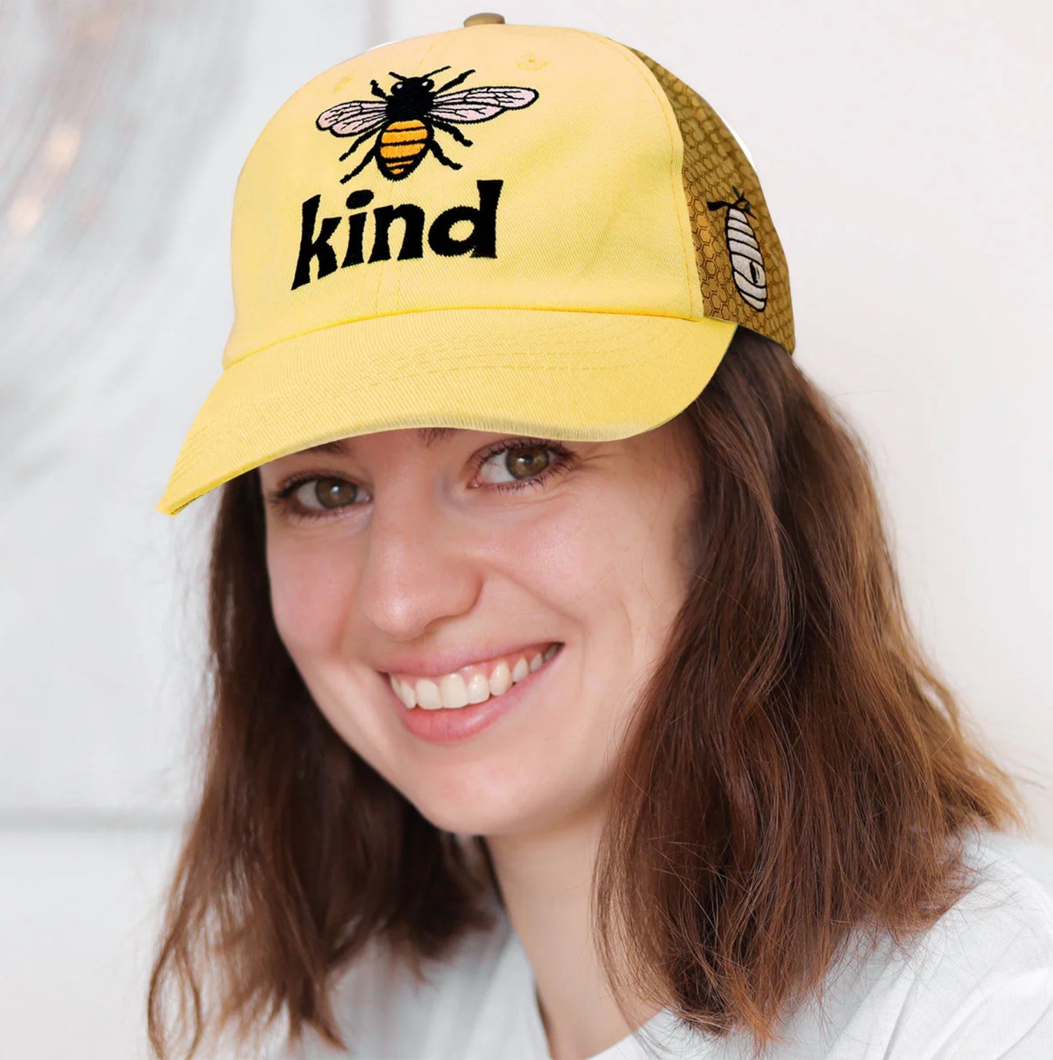 Bee Kind Adult Womens Cap - GTC3968