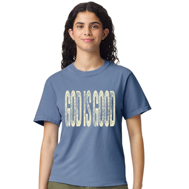 Comfort Colors® God Is Good All The Time Christian T-Shirt | Unisex Tee