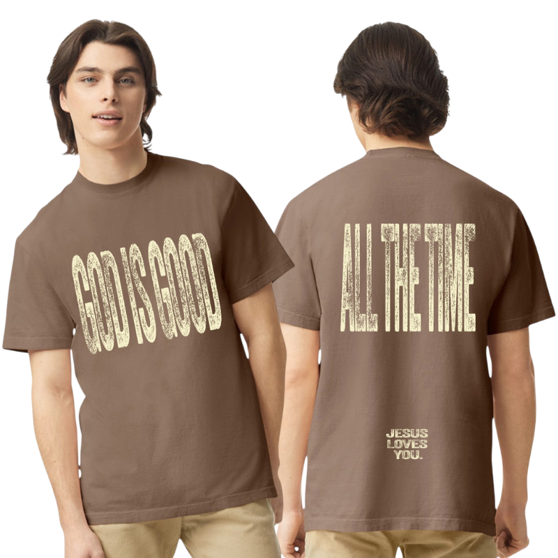 Comfort Colors® God Is Good All The Time Christian T-Shirt | Unisex Tee