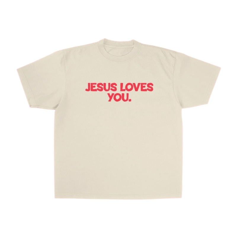 Good News Christian Faith Graphic Tee, Gospel Message T-Shirt | Jesus Loves You