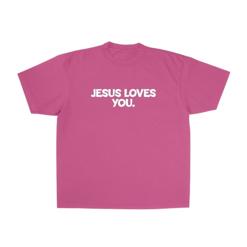 Good News Christian Faith Graphic Tee, Gospel Message T-Shirt | Jesus Loves You