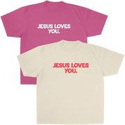 Good News Christian Faith Graphic Tee, Gospel Message T-Shirt | Jesus Loves You