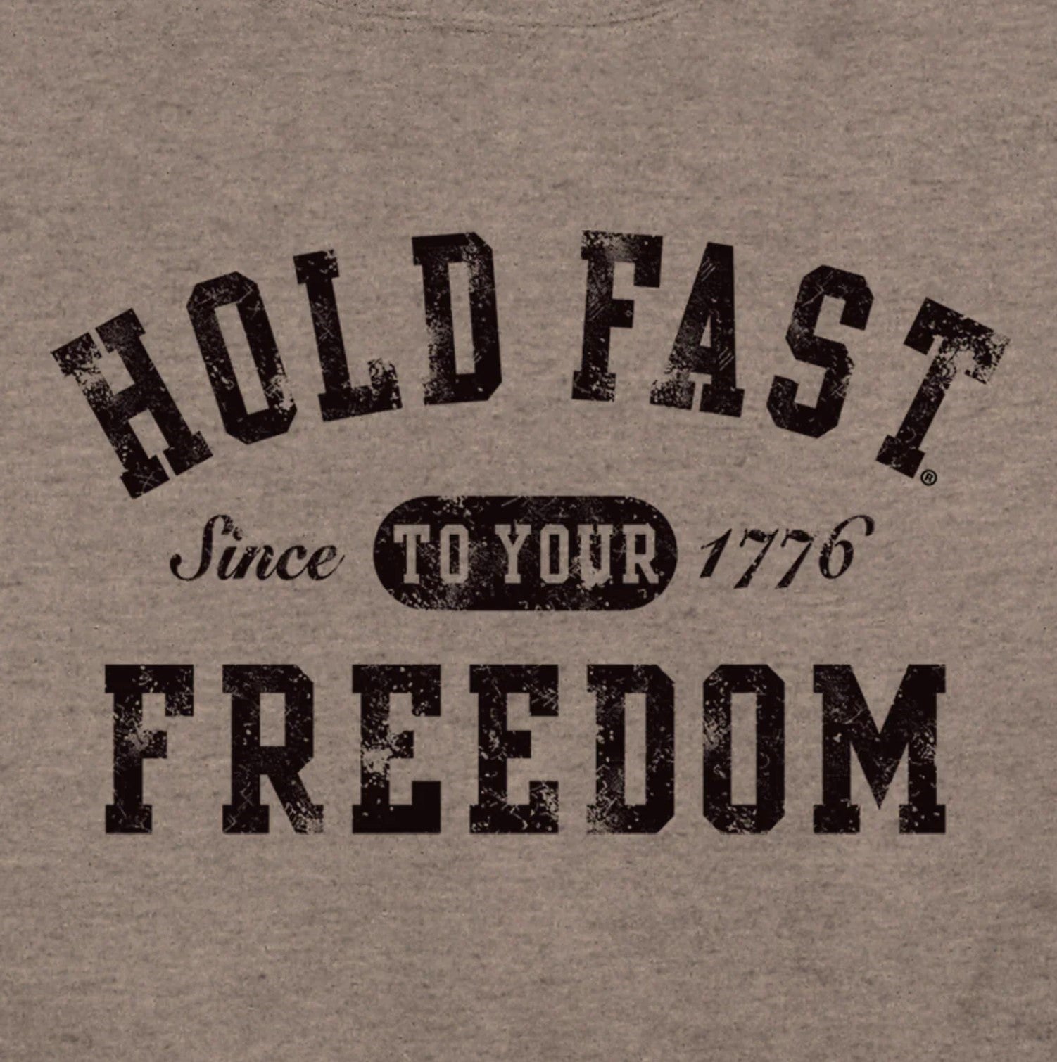 Hold Fast Freedom Crest Adult Unisex Long Sleeve Hoody - HFH5222
