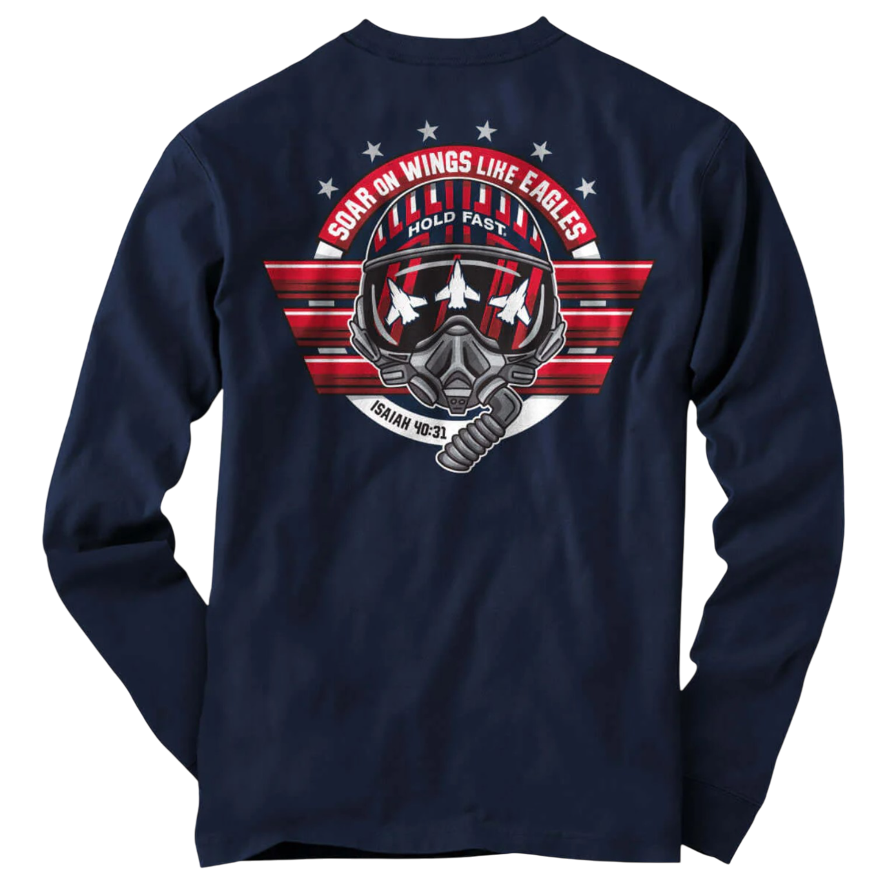 Hold Fast Soar On Wings Long Sleeve T-Shirt - HFL4856
