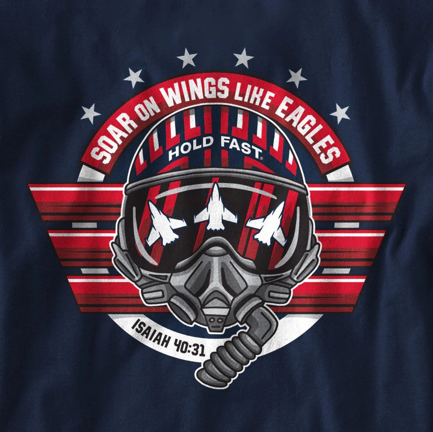 Hold Fast Soar On Wings Long Sleeve T-Shirt - HFL4856