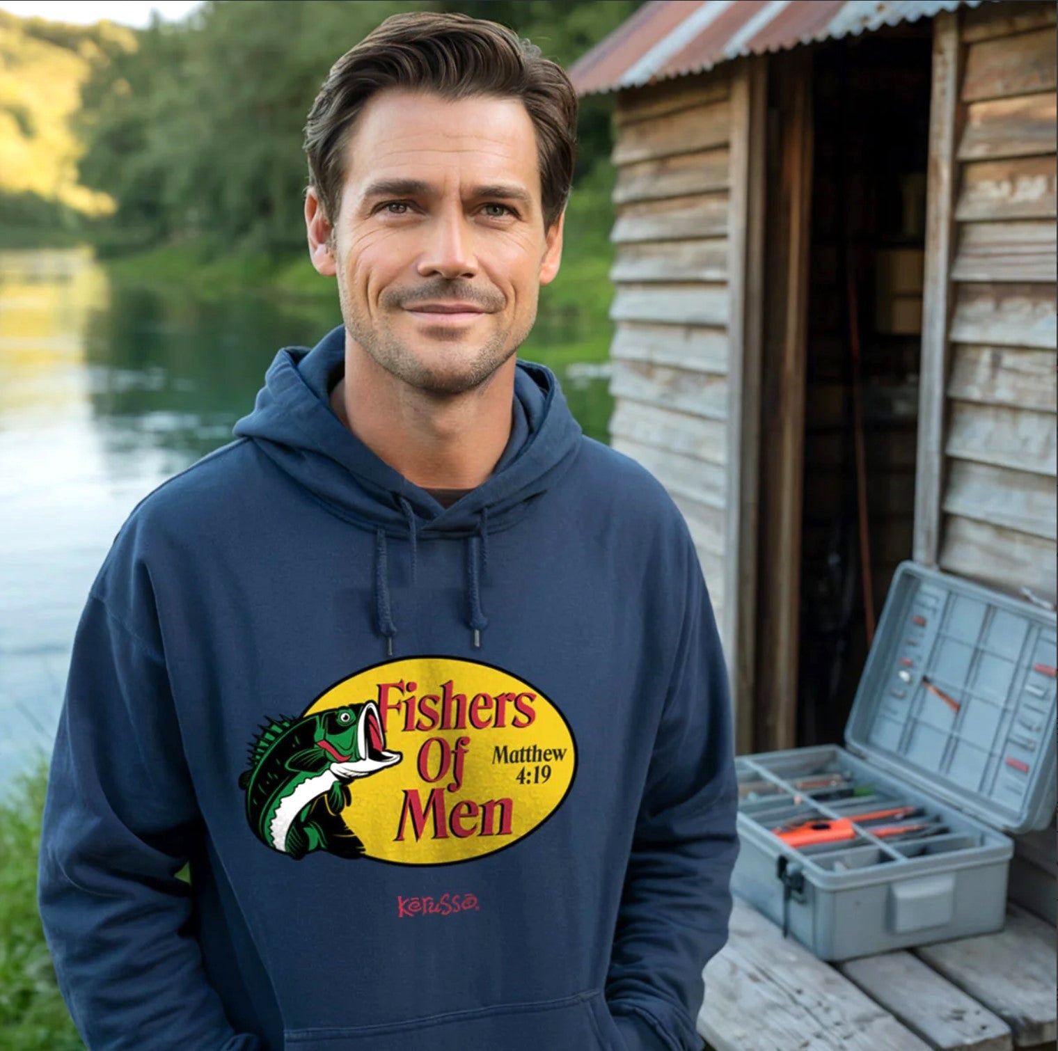 Fishers Of Men Adult Unisex Long Sleeve Hoody - HPS5191
