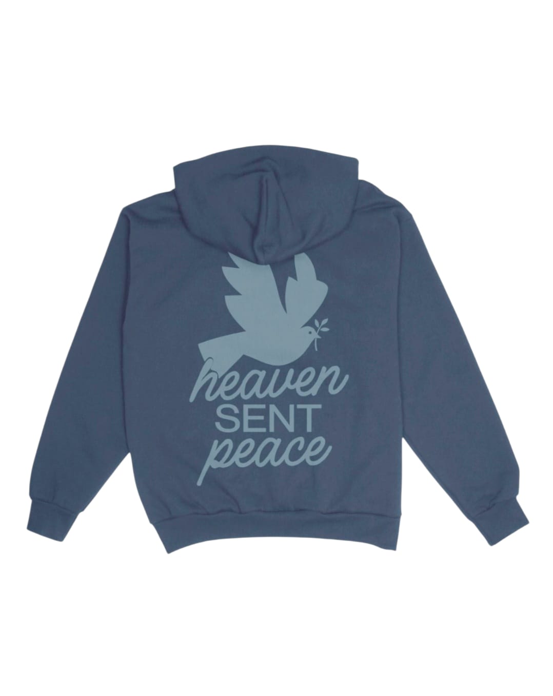 Heaven Sent Peace Unisex Hoodie - Navy