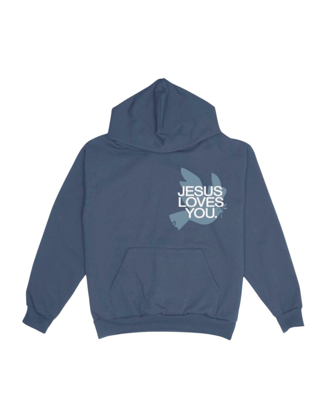 Heaven Sent Peace Unisex Hoodie - Navy