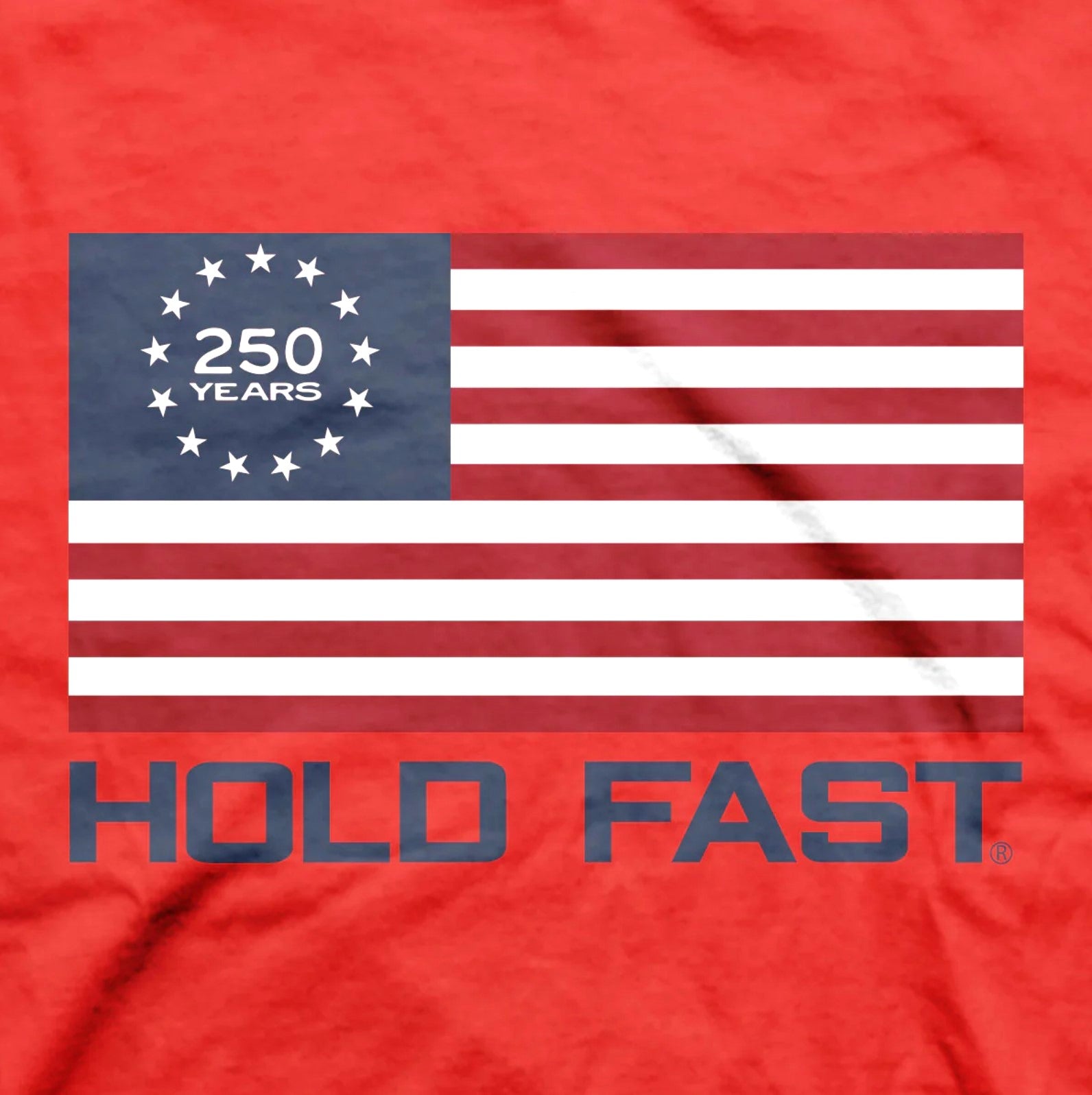 Hold Fast® USA Strong Red™ Christian Patriotic T-Shirt