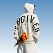 🔥 God’s Love Overcomes Hoodie – Antarctica White | Viral Faith-Based Streetwear