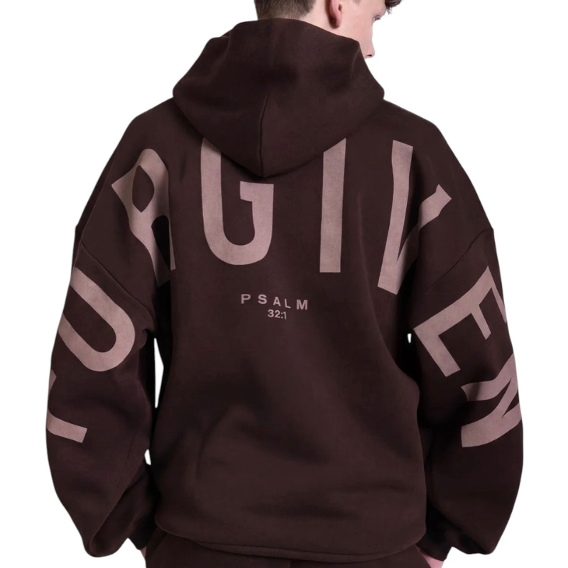 🔥 God’s Love Overcomes Hoodie – Coffee Bean | Viral Faith-Based Streetwear