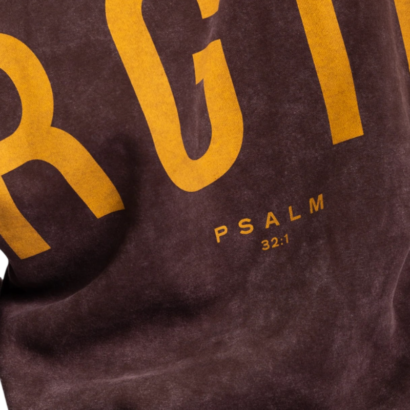 🔥 God’s Love Overcomes Hoodie – Coffee Bean Snow Wash | Viral Faith-Based Streetwear