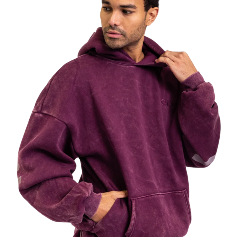 🔥 God’s Love Overcomes Hoodie – Dark Cherry Snow Wash | Viral Faith-Based Streetwear