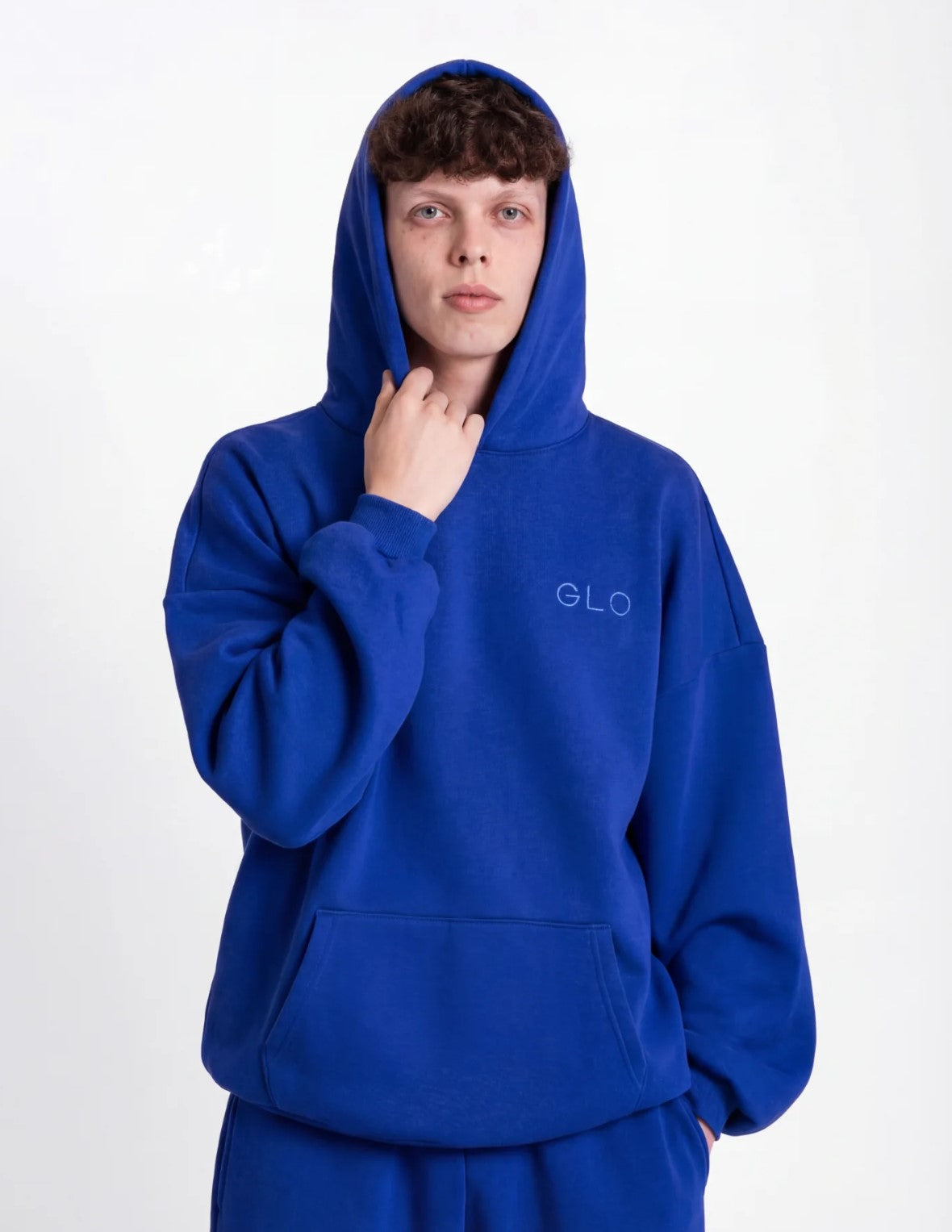 🔥 God’s Love Overcomes Hoodie – Blue Flame | Viral Faith-Based Streetwear
