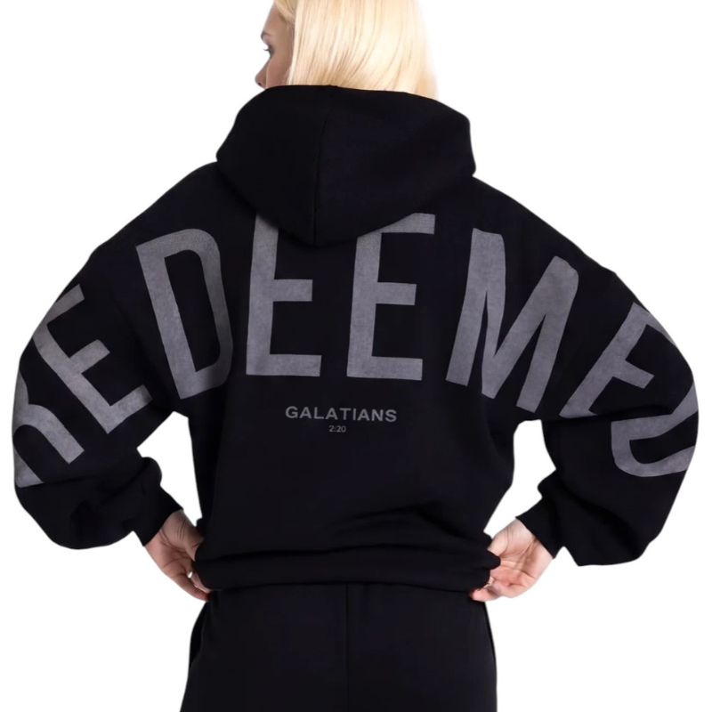 🔥 God’s Love Overcomes Hoodie – Black | Viral Faith-Based Streetwear