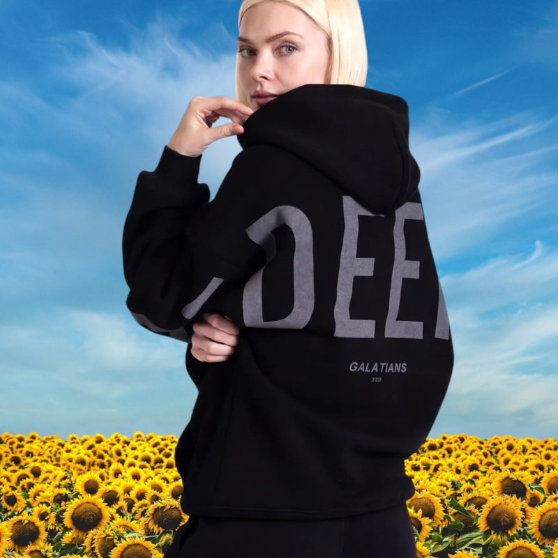 🔥 God’s Love Overcomes Hoodie – Black | Viral Faith-Based Streetwear