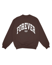 Jesus Loves You™ Forever Christian Sweatshirt | Unisex Dark Brown Crewneck