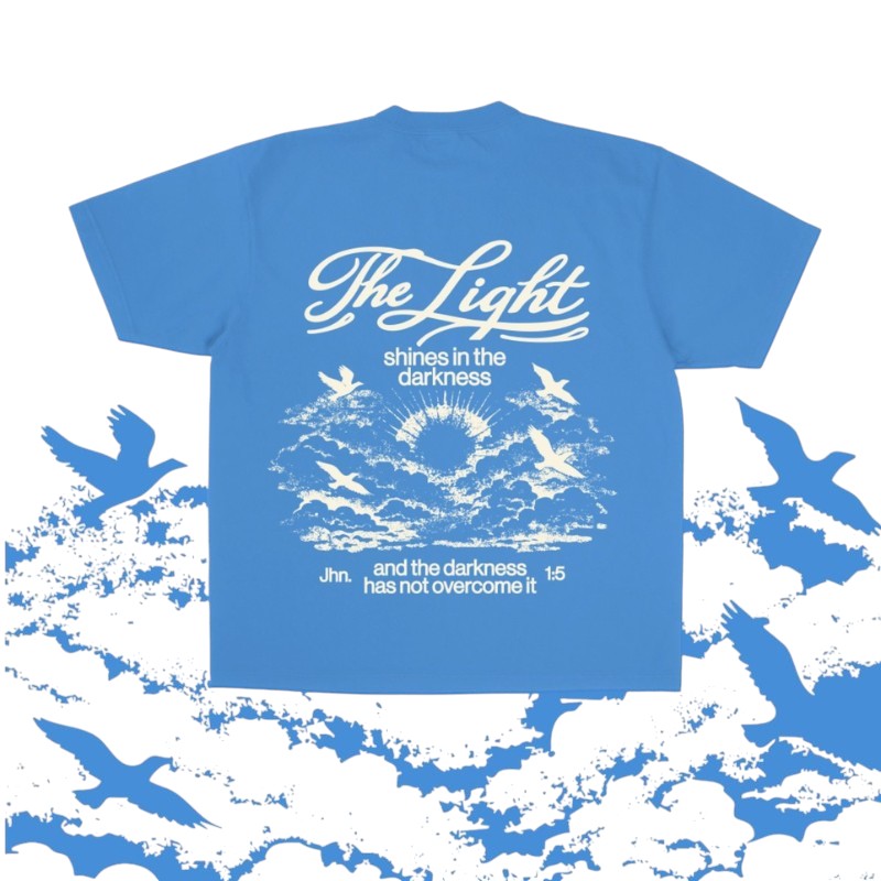 Jesus Loves You Light Shines Christian T-Shirt – Faith-Based Graphic Tee | Carolina