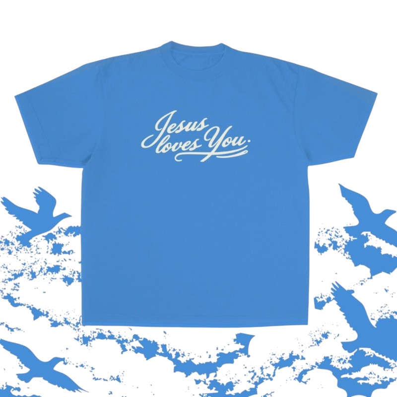 Jesus Loves You Light Shines Christian T-Shirt – Faith-Based Graphic Tee | Carolina