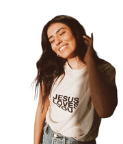 Jesus Loves You Logo Unisex T-Shirt