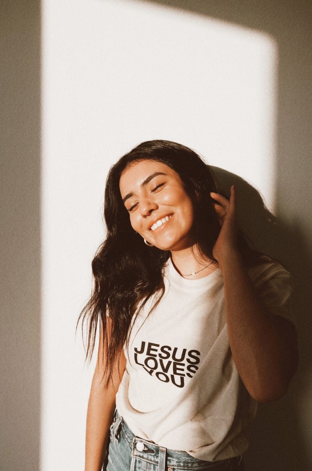 Jesus Loves You Logo Unisex T-Shirt