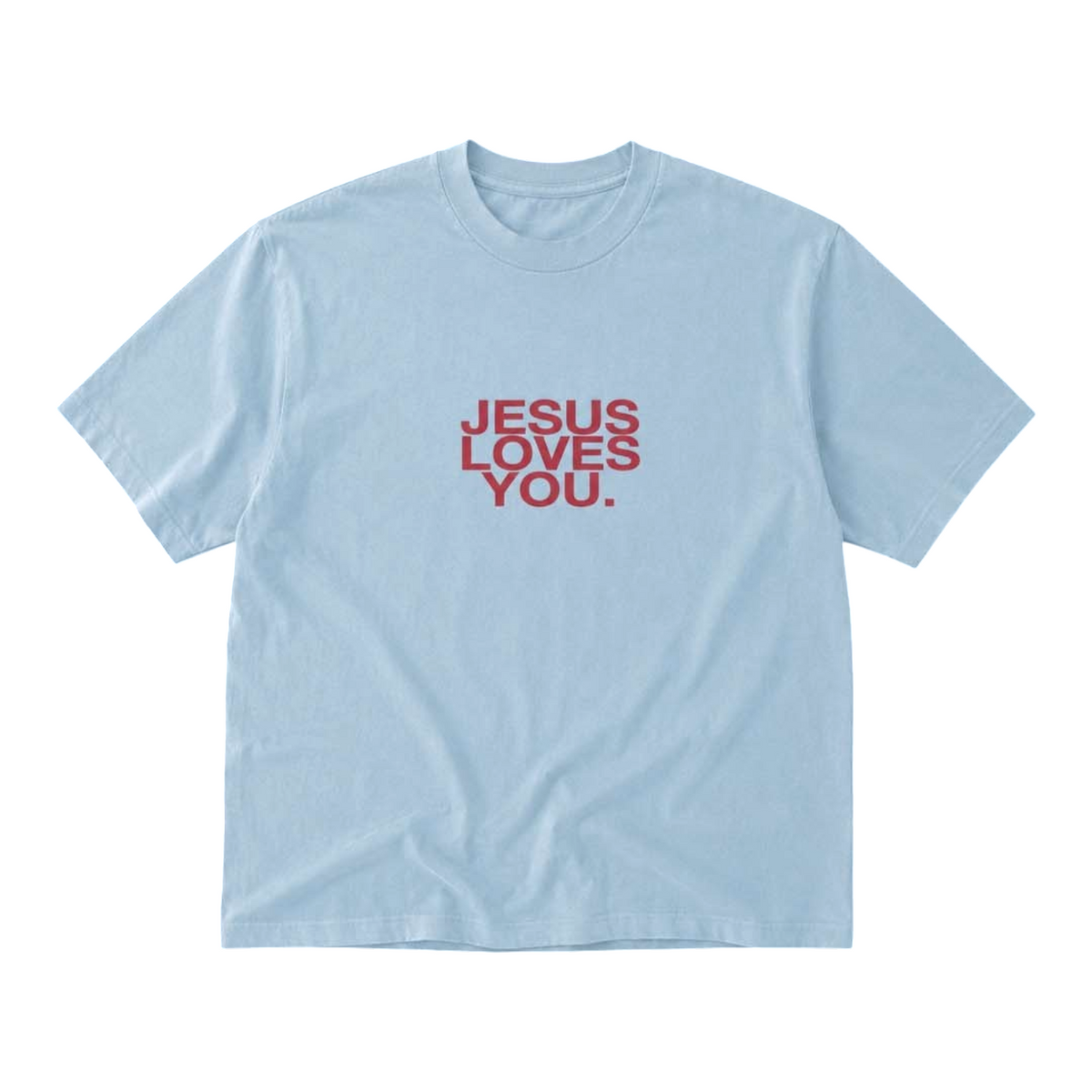 Comfort Colors® Jesus Loves You Logo Christian T-Shirt | Unisex Tee